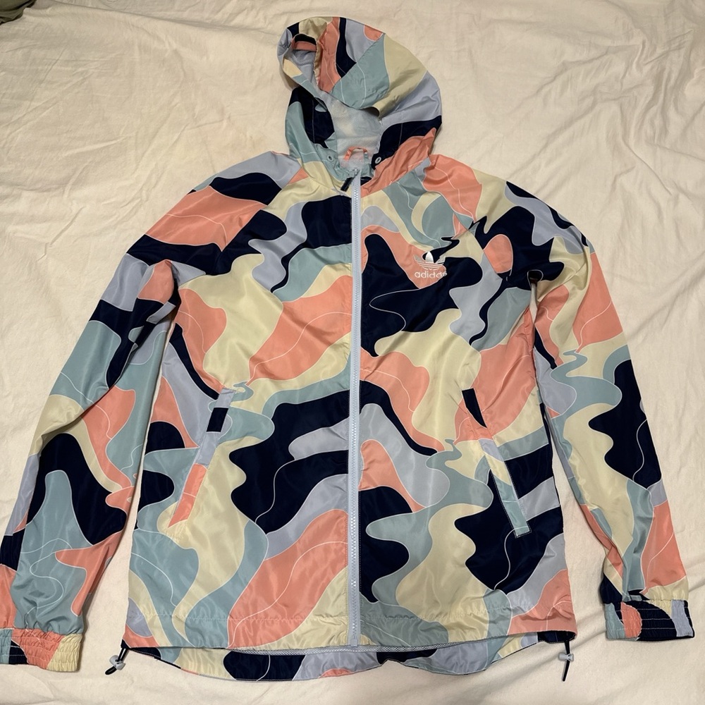 Adidas Multicolor Camouflage Jacket